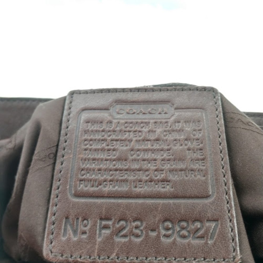Coach Legacy Backpack Book Bag Leather - Picture 5 of 8